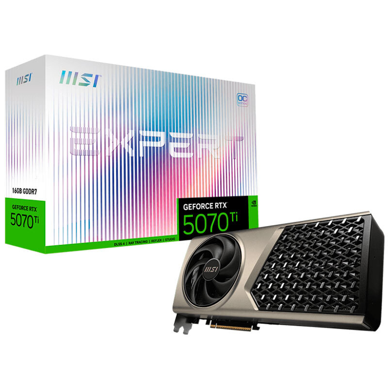 کارت گرافیک MSI GeForce RTX 5070 Ti EXPERT OC 16GB GDDR7 256Bit