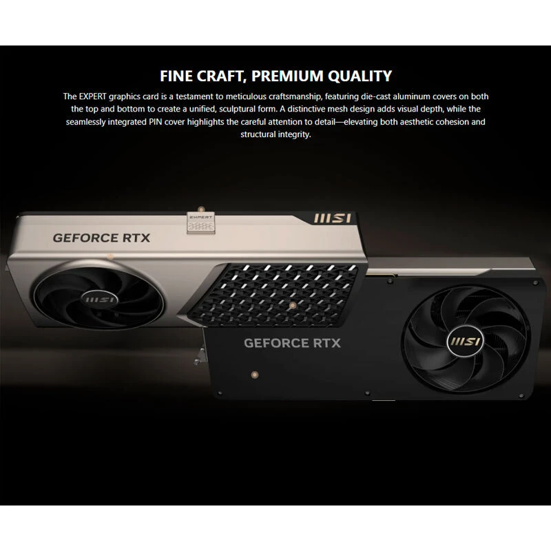 کارت گرافیک MSI GeForce RTX 5070 Ti EXPERT OC 16GB GDDR7 256Bit