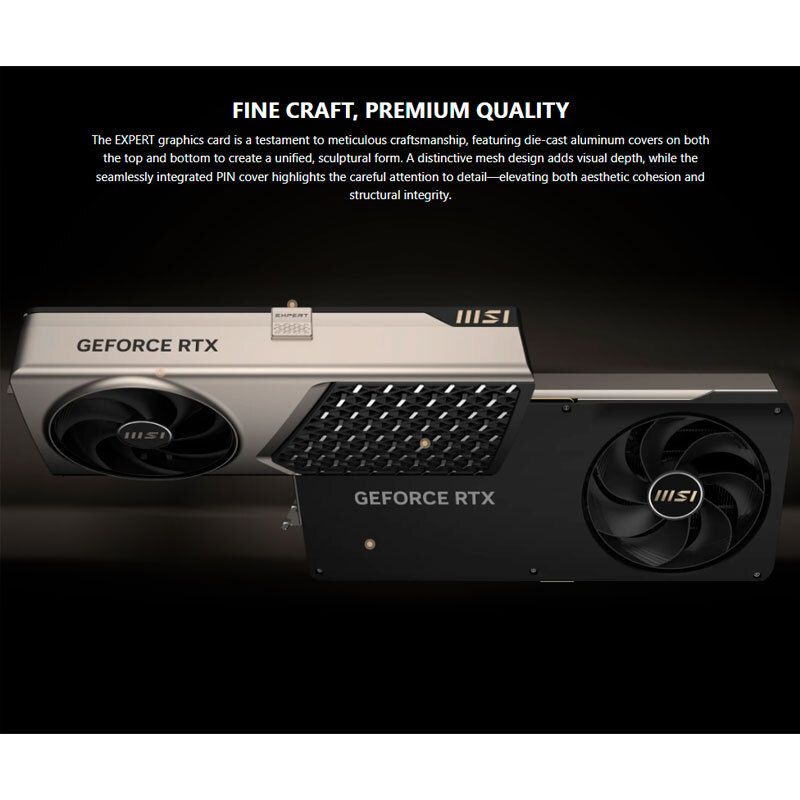 کارت گرافیک MSI GeForce RTX 5070 Ti EXPERT OC 16GB GDDR7 256Bit