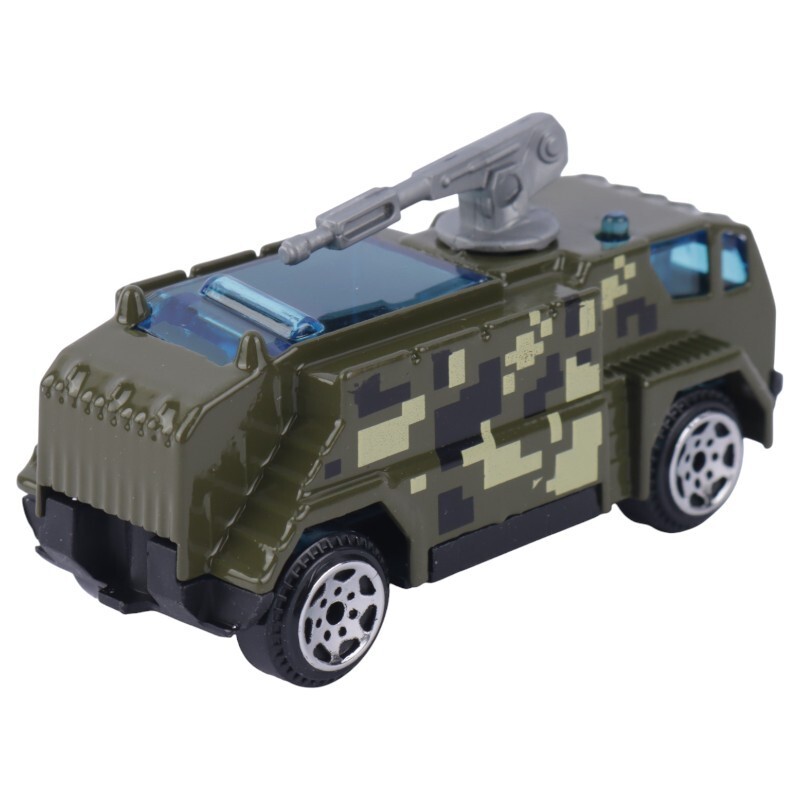 ماشین اسباب بازی جنگی فلزی NO.1215E بسته 6 عددی