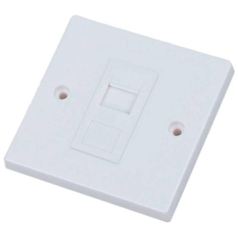 فیس پلیت تک پورت 45 درجه کی نت K-N1124