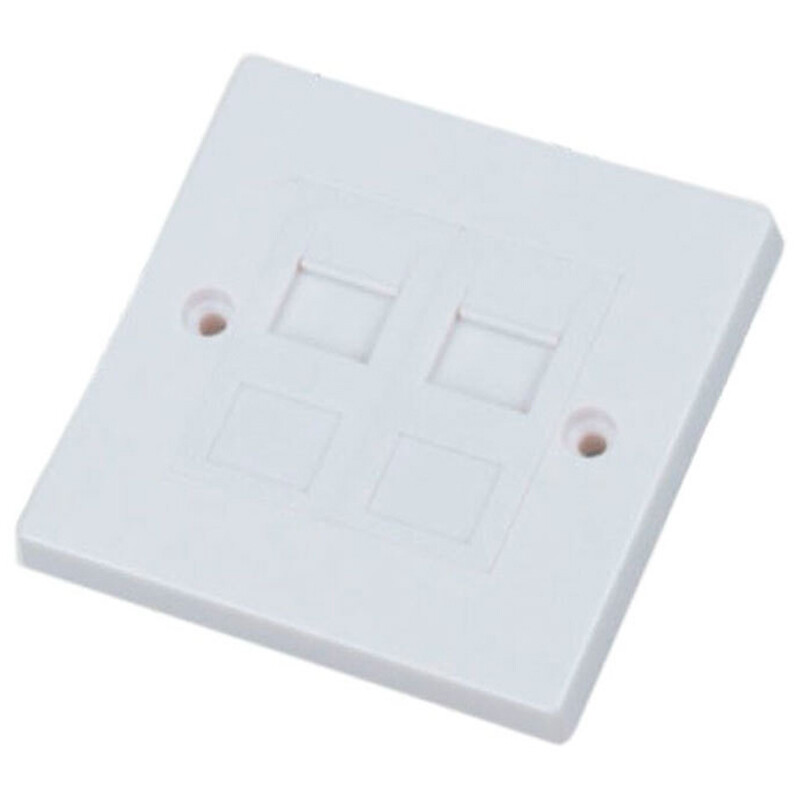 فیس پلیت دو پورت 45 درجه کی نت K-N1125