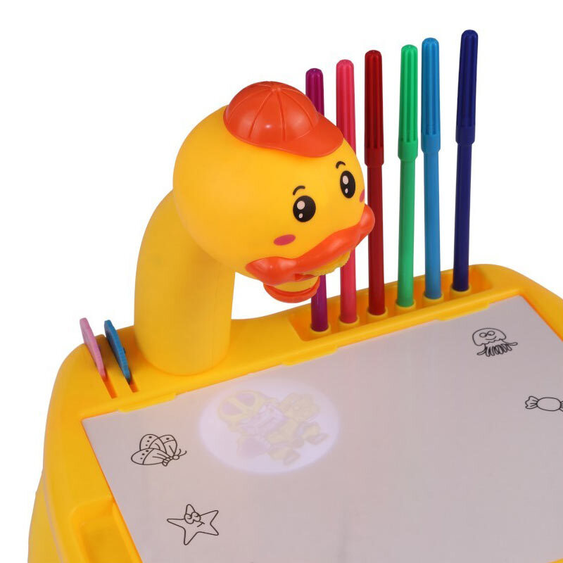 میز نقاشی پروژکتور دار طرح اردک کد RFY222-10