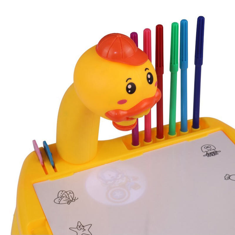 میز نقاشی پروژکتور دار طرح اردک کد RFY222-10