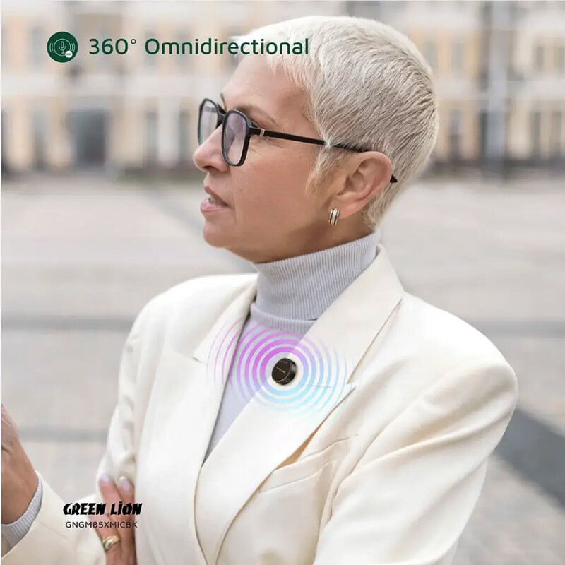 میکروفون یقه ای بی سیم Green Lion GM-85X