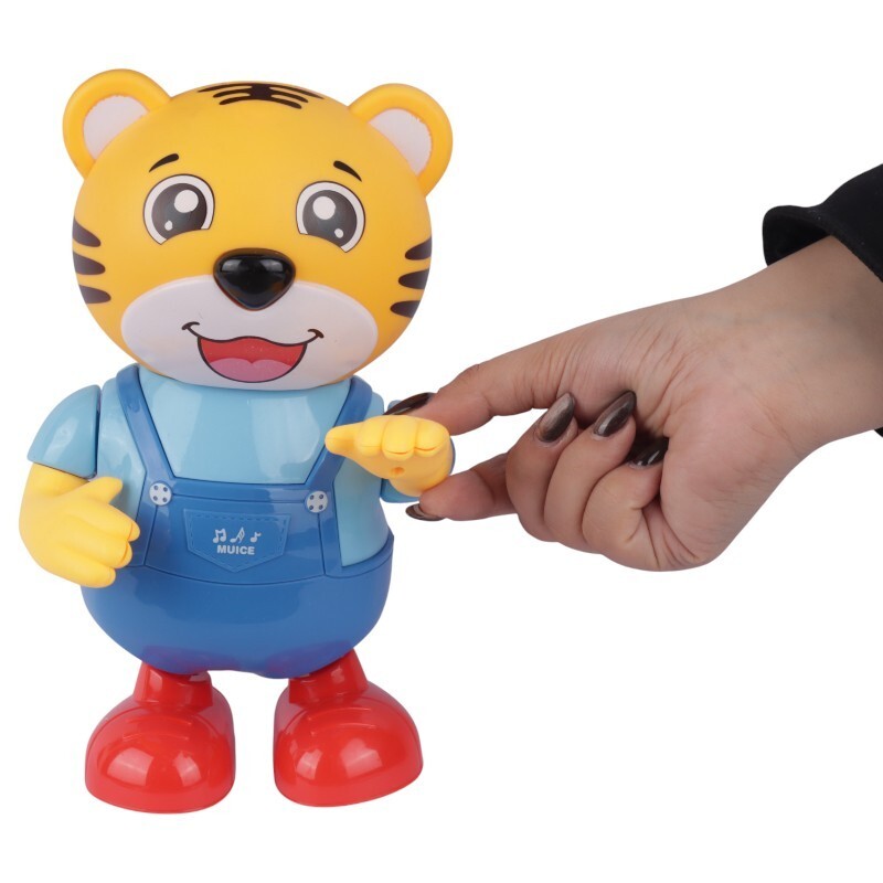 اسباب بازی ببر موزیکال رقاص Yujinlong Cute Tiger No.932A