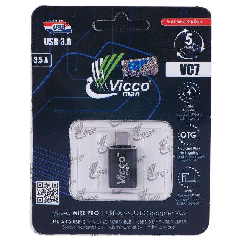 تبدیل USB3.0 OTG به تایپ سی ویکومن VC7