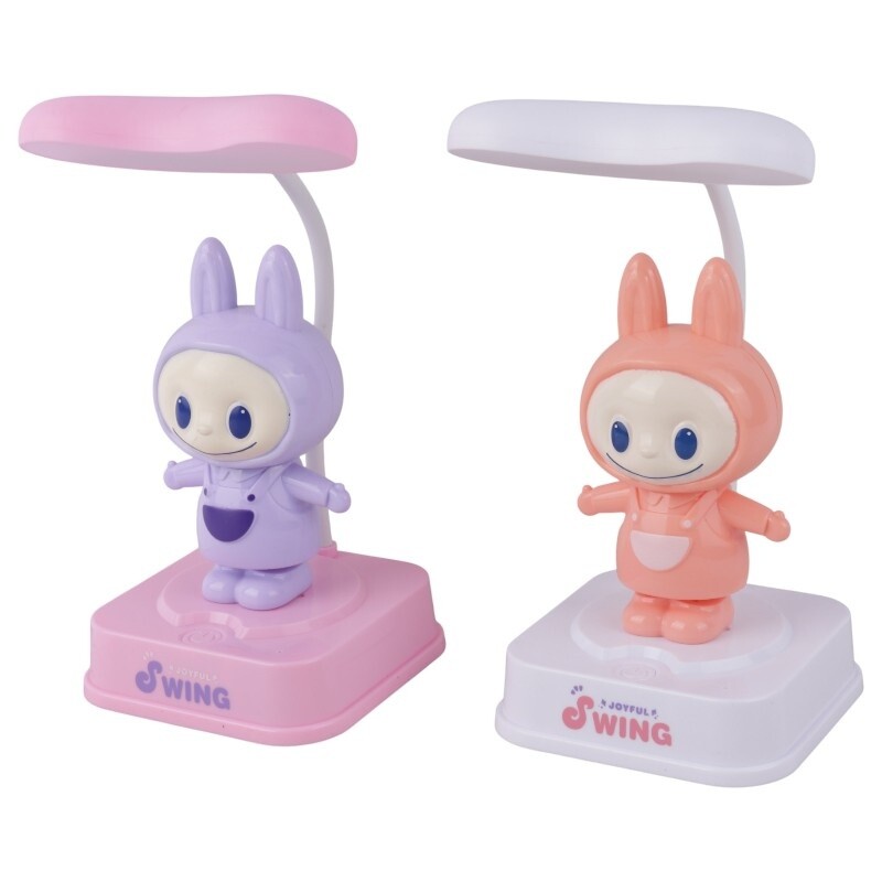 چراغ مطالعه شارژی طرح لبوبو رقاص BEHTOYS-164