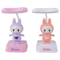 چراغ مطالعه شارژی طرح لبوبو رقاص BEHTOYS-164