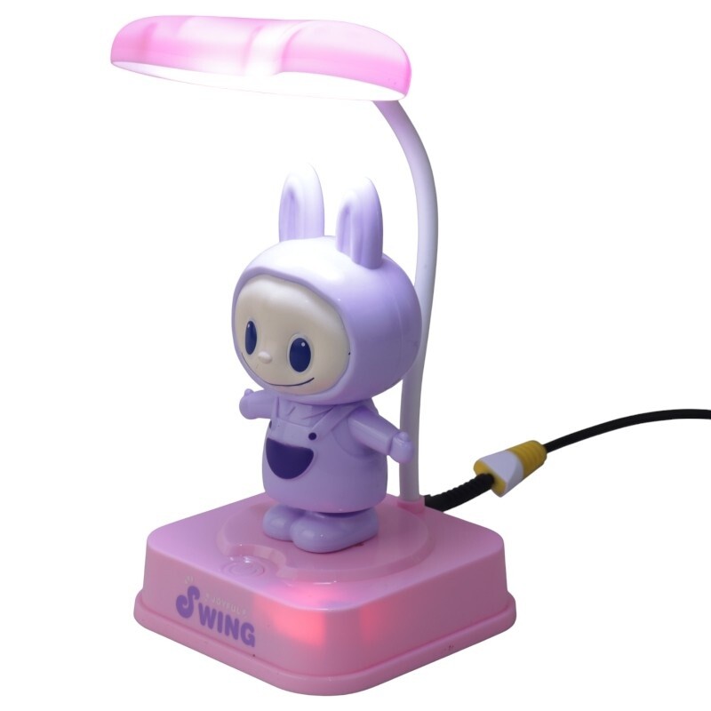 چراغ مطالعه شارژی طرح لبوبو رقاص BEHTOYS-164