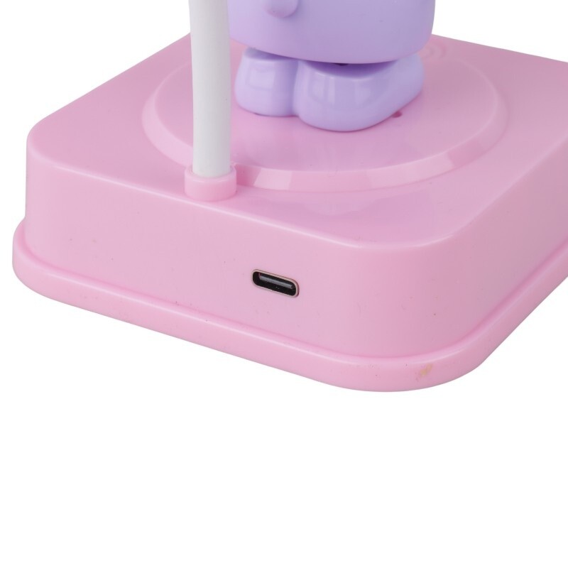 چراغ مطالعه شارژی طرح لبوبو رقاص BEHTOYS-164