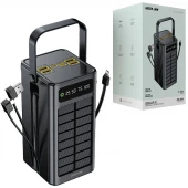 پاور بانک خورشیدی فست شارژ گرین لاین Solar X GLPX50 GNSOL50PB60BK QC3.0 PD 22.5W ظرفیت 60000 میلی آمپر ساعت