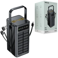 پاور بانک خورشیدی فست شارژ گرین لاین Solar X GLPX50 GNSOL50PB60BK QC3.0 PD 22.5W ظرفیت 60000 میلی آمپر ساعت