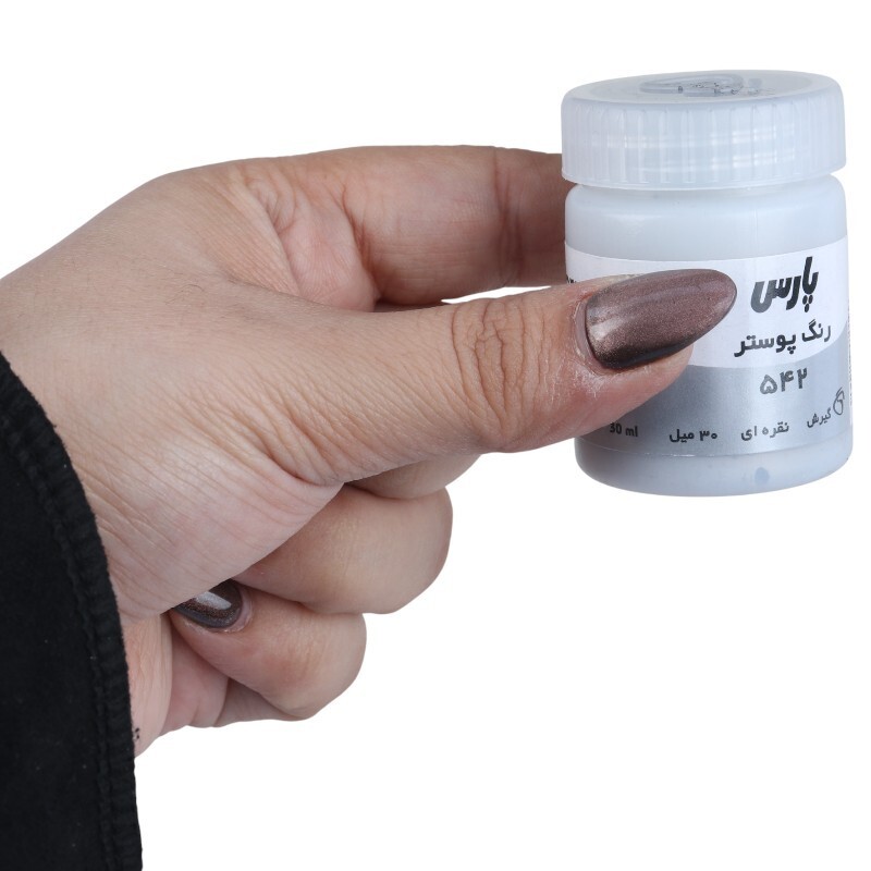 گواش تک رنگ پارس 30 میل بسته 6 عددی