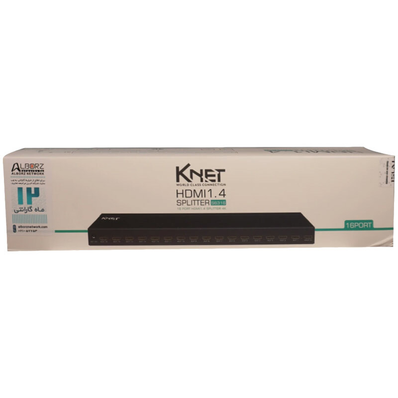 اسپلیتر 16 پورت HDMI کی نت K-S6316