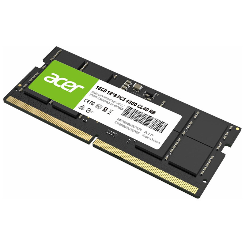 رم لپ تاپ ایسر Acer SD200 DDR5 16GB Single 4800MHz CL40
