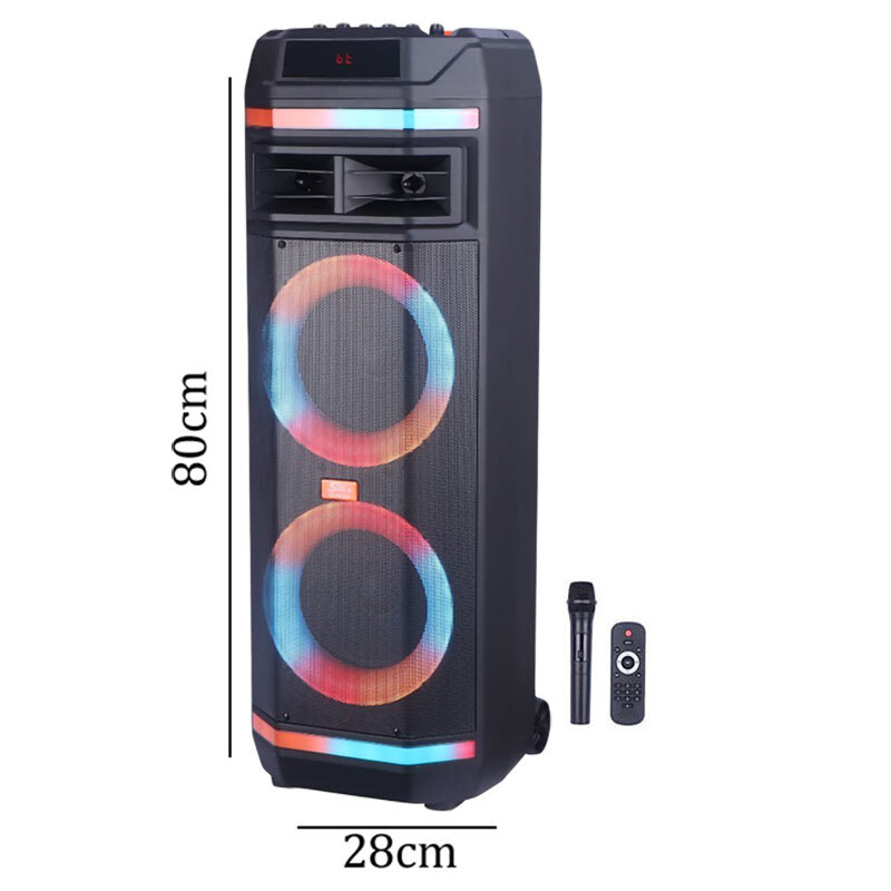 اسپیکر چمدانی بلوتوثی سینگ ای ZQS8283 + میکروفون و ریموت کنترل