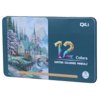 مداد آبرنگی 12 رنگ کیلی QL/C1040 NO.1010