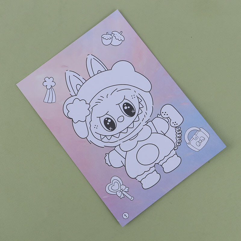 استیکر دیزاین آرایشی لبوبو 356