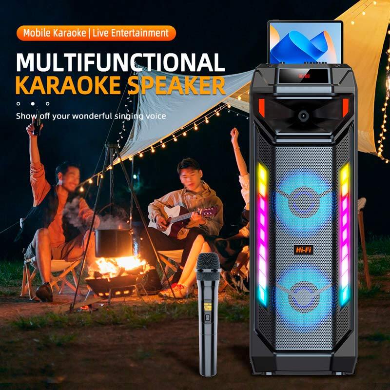 اسپیکر چمدانی بلوتوثی سینگ ای ZQS8271 + میکروفون و ریموت کنترل