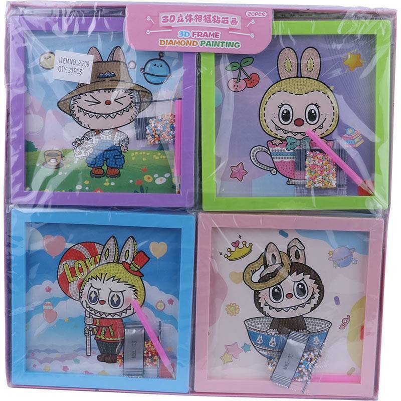 ست نقاشی الماسی لبوبو