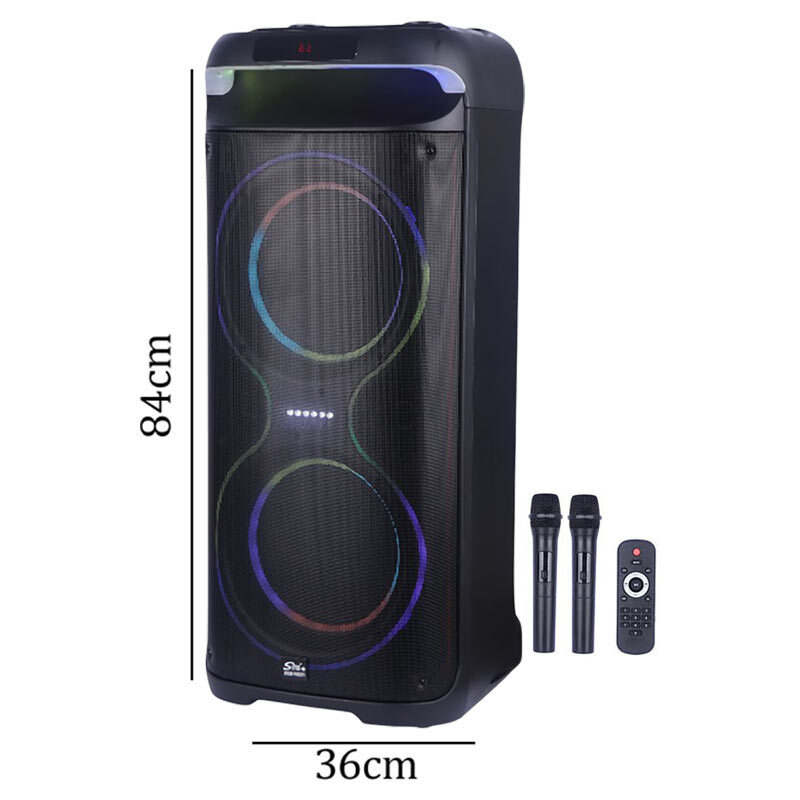 اسپیکر چمدانی بلوتوثی سینگ ای ZQS10221 + میکروفون و ریموت کنترل