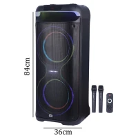 اسپیکر چمدانی بلوتوثی سینگ ای ZQS10221 + میکروفون و ریموت کنترل