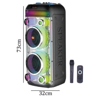 اسپیکر چمدانی بلوتوثی سینگ ای ZQS8282 + میکروفون و ریموت کنترل