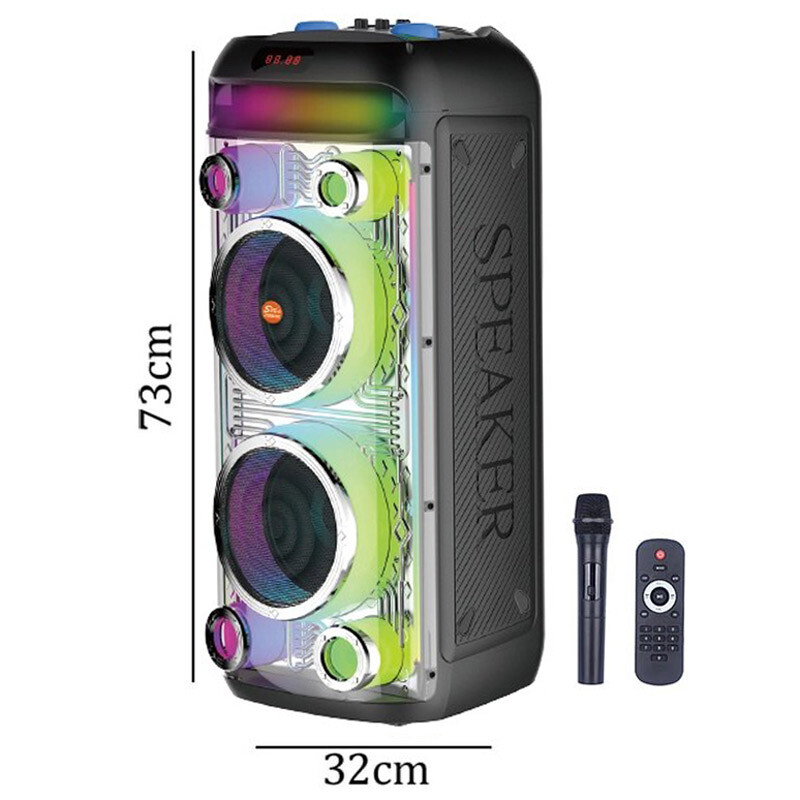 اسپیکر چمدانی بلوتوثی سینگ ای ZQS8282 + میکروفون و ریموت کنترل