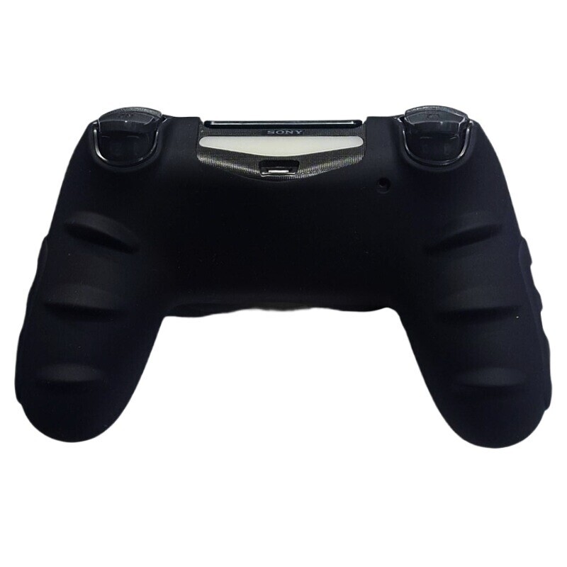 روکش دسته بازی PS4 استوپ دار زمینه مشکی بنفش قرمز