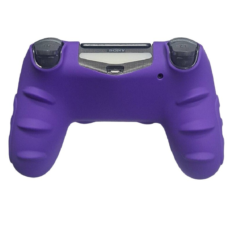 روکش دسته بازی PS4 استوپ دار زمینه بنفش