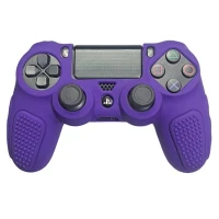 روکش دسته بازی PS4 استوپ دار زمینه بنفش