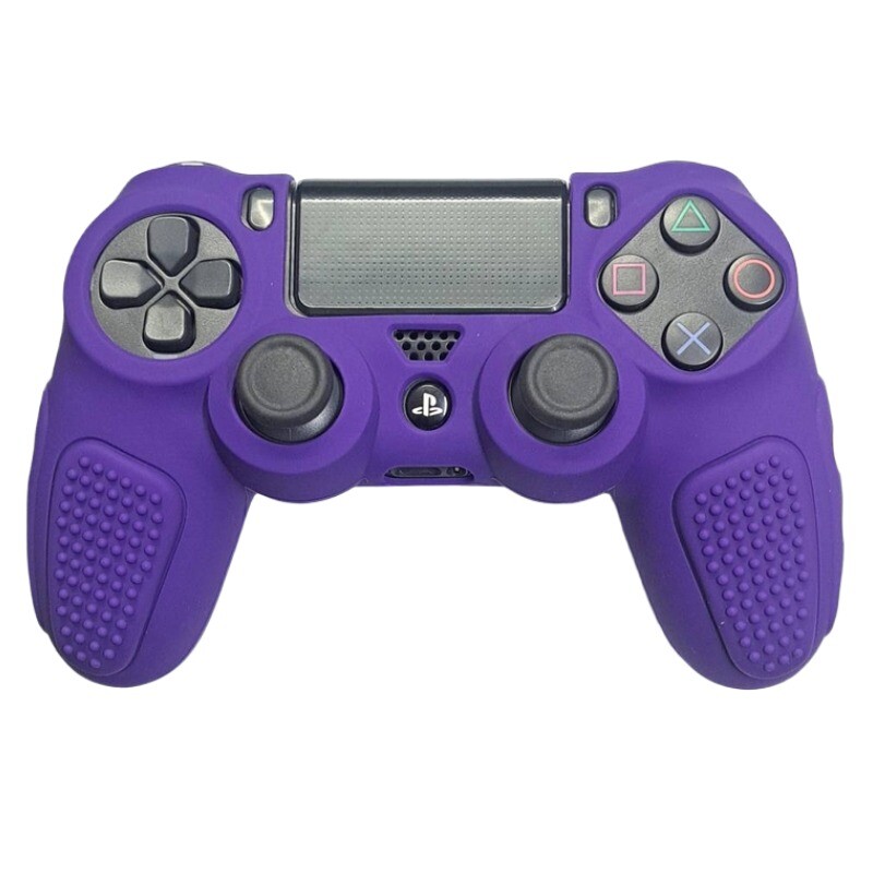 روکش دسته بازی PS4 استوپ دار زمینه بنفش