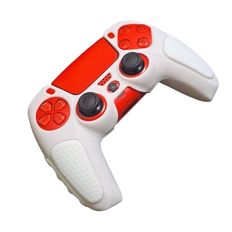 روکش دسته بازی PS5 استوپ دار زمینه سفید کد 2