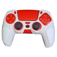 روکش دسته بازی PS5 استوپ دار زمینه سفید کد 2