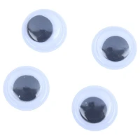 چشم عروسک ساده Alef بسته 12 عددی