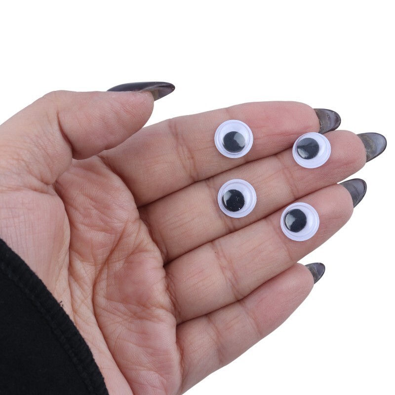 چشم عروسک ساده Alef بسته 12 عددی