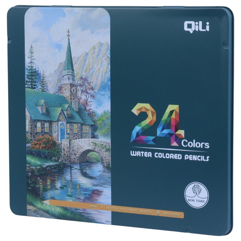مداد آبرنگی 24 رنگ کیلی QL/C1040 NO.1010