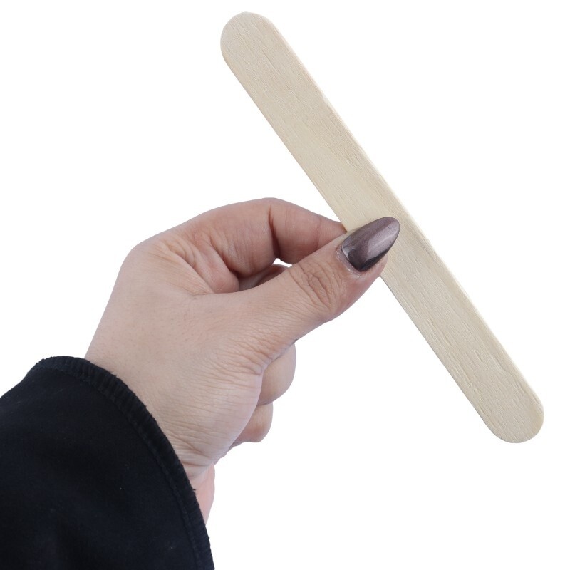 چوب بستنی پهن و بلند ساده الف بسته 40 عددی