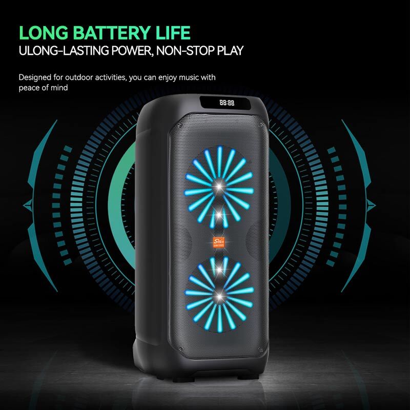 اسپیکر چمدانی بلوتوثی سینگ ای ZQS10223 + میکروفون و ریموت کنترل