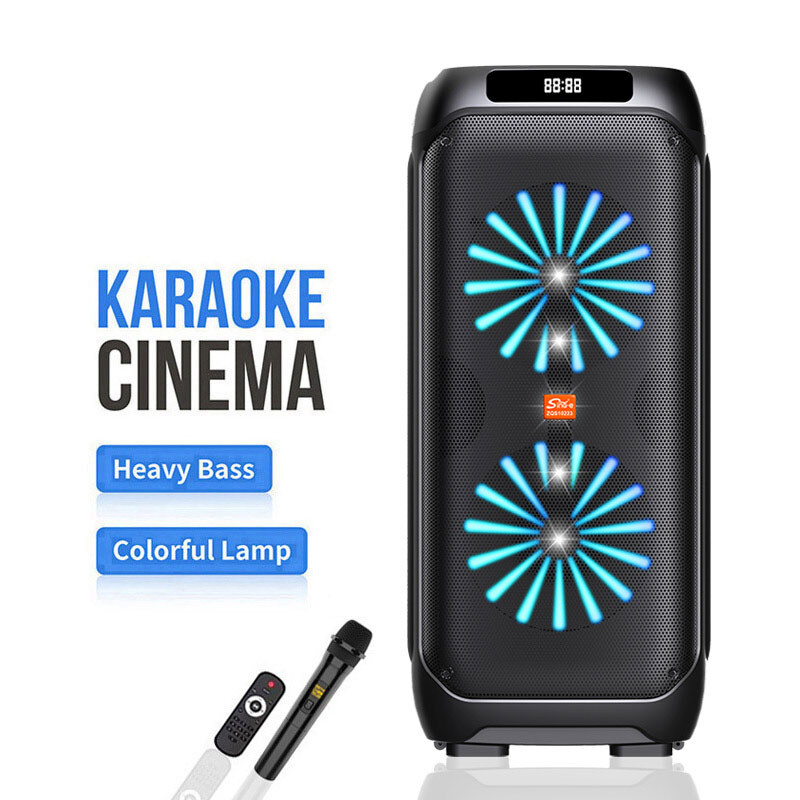 اسپیکر چمدانی بلوتوثی سینگ ای ZQS10223 + میکروفون و ریموت کنترل