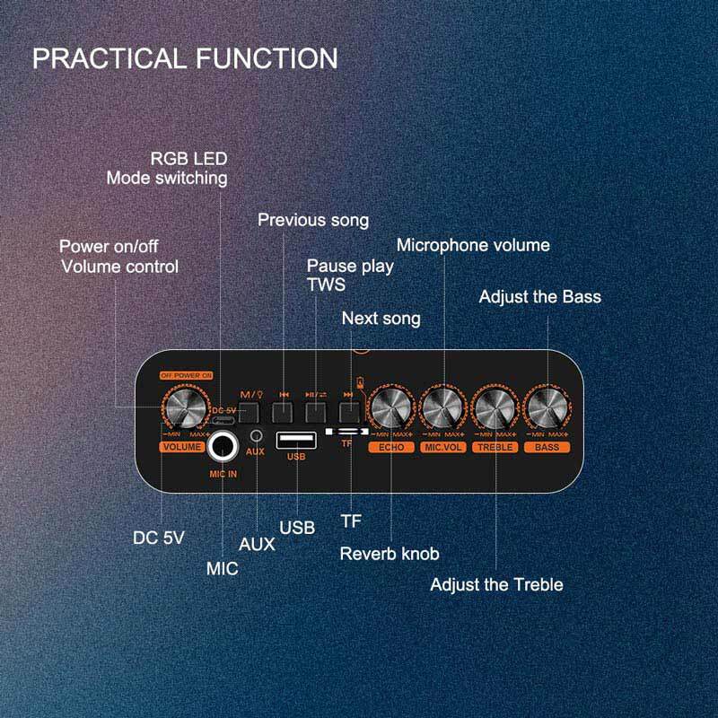 اسپیکر چمدانی بلوتوثی سینگ ای ZQS8317 + میکروفون و ریموت کنترل