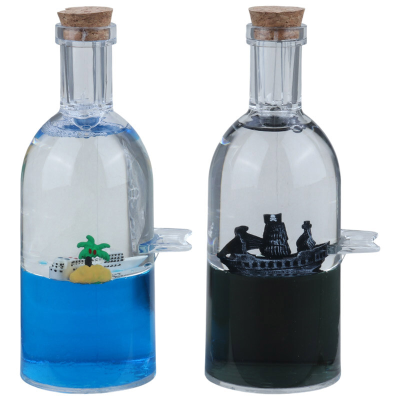 کشتی معلق دکوراتیو طرح بطری