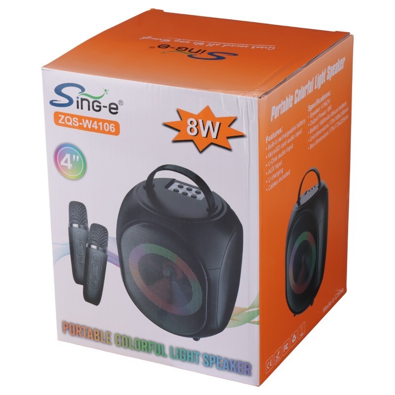 اسپیکر بلوتوثی سینگ ای ZQS-W4106 + میکروفون