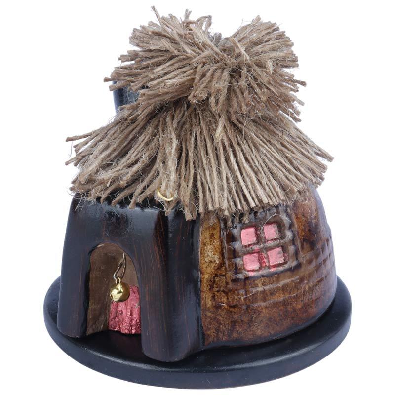 جا عودی چوبی طرح کلبه سرخ پوستی بزرگ