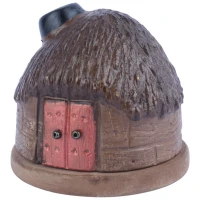 جا عودی چوبی طرح کلبه سرخ پوستی کوچک