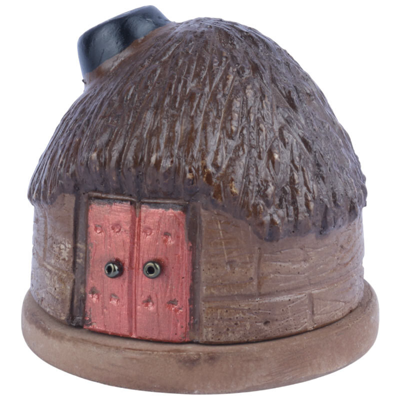 جا عودی چوبی طرح کلبه سرخ پوستی کوچک