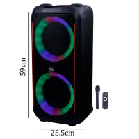 اسپیکر چمدانی بلوتوثی سینگ ای ZQS8263 + میکروفون و ریموت کنترل