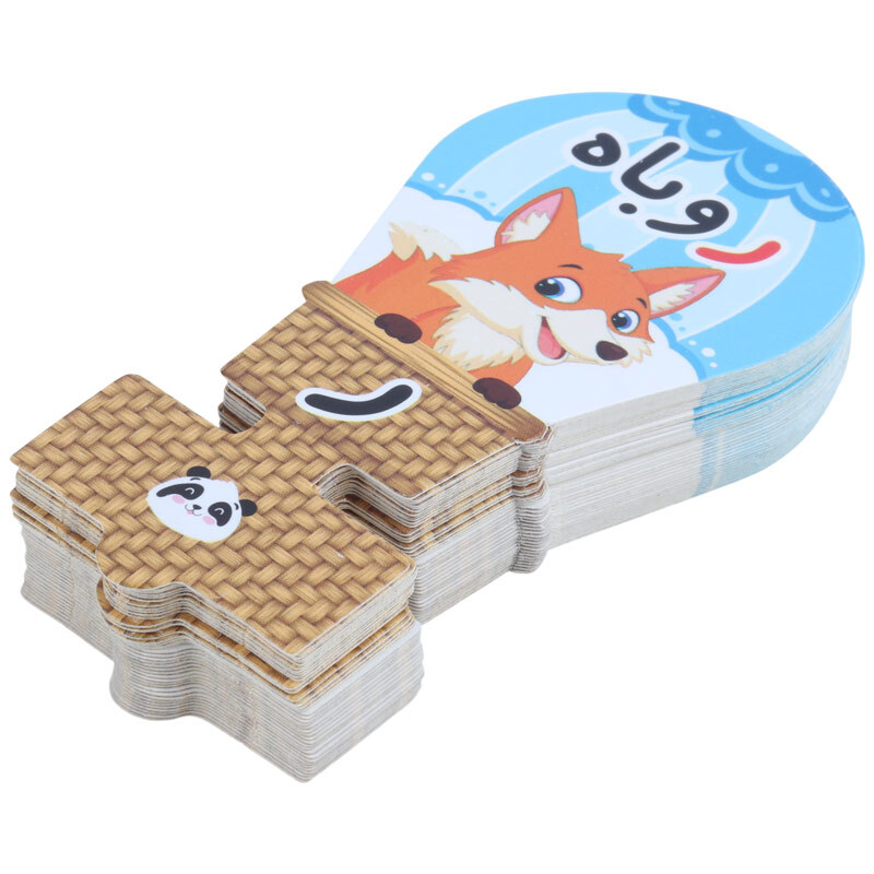 سرمدادی مقوایی حروف الفبا آموزش حرف ر بسته 40 عددی