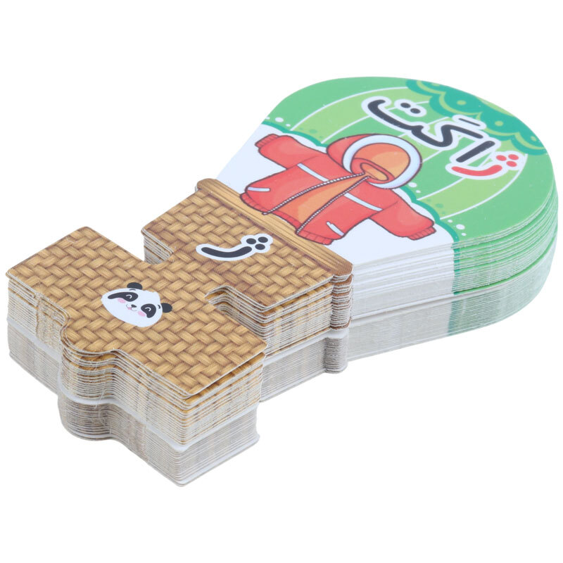 سرمدادی مقوایی حروف الفبا آموزش حرف ژ بسته 40 عددی